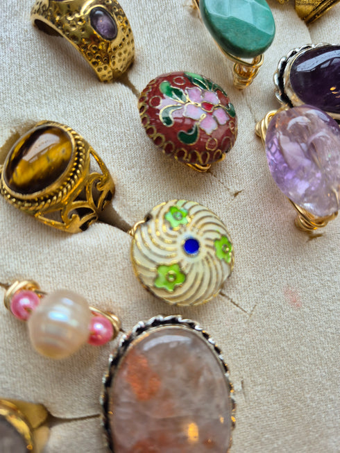 Genuine Gemstone Rings