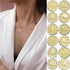 Celestial Zodiac Necklace — 18K Gold & Silver Plated Constellation Pendant