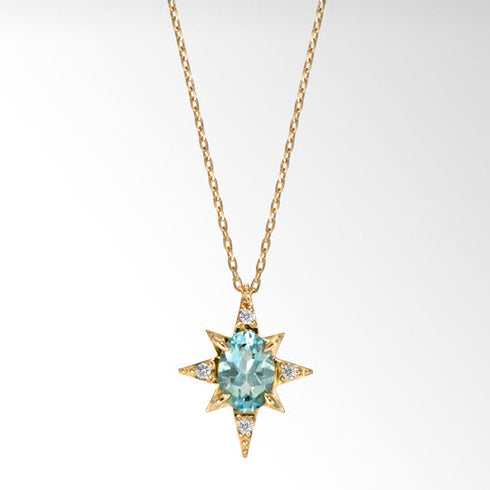 Nova Lumière Necklace – 18K Gold-Plated | Fine Jewelry