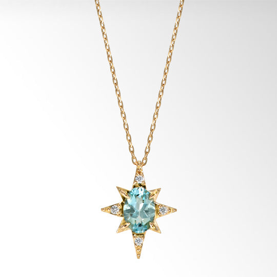 Nova Lumière Necklace – 18K Gold-Plated | Fine Jewelry