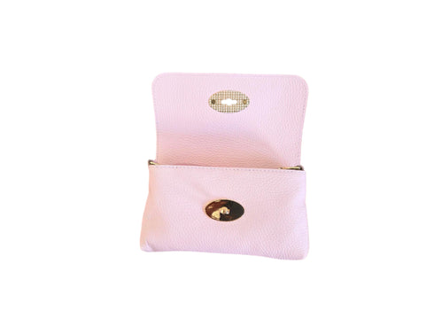 Leather Purse Pink