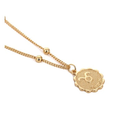 Celestial Zodiac Necklace — 18K Gold & Silver Plated Constellation Pendant