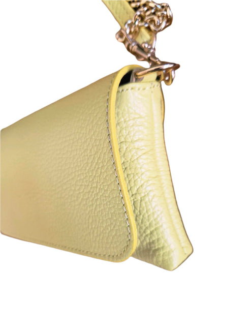 Lola Leather Purse Yellow