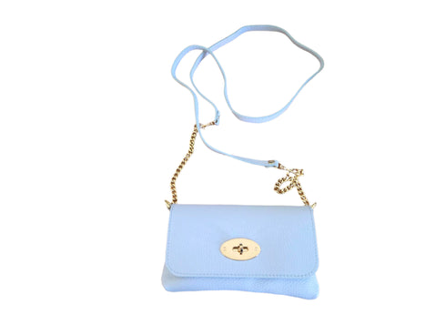 Lilly Leather Purse Azure