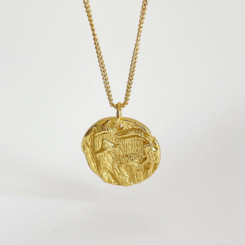 Nova Gold — 18K Gold-Plated Sterling Silver Sculptural Necklace