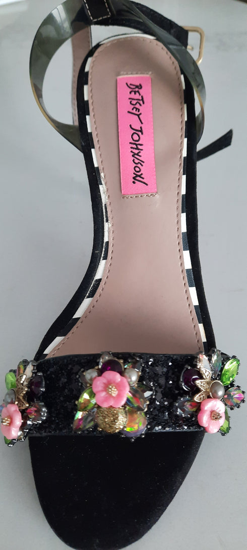 Betsey Johnson - ZELDZAME sandalen met hak 5.5
