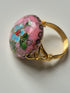 Chique roze vintage ring