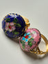 Chique roze vintage ring