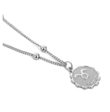 Celestial Zodiac Necklace — 18K Gold & Silver Plated Constellation Pendant