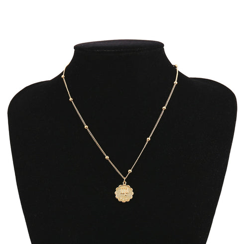 Celestial Zodiac Necklace — 18K Gold & Silver Plated Constellation Pendant