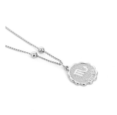 Celestial Zodiac Necklace — 18K Gold & Silver Plated Constellation Pendant