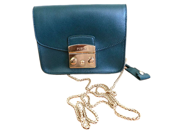 Furla Mini Bag - Diepblauwgroen