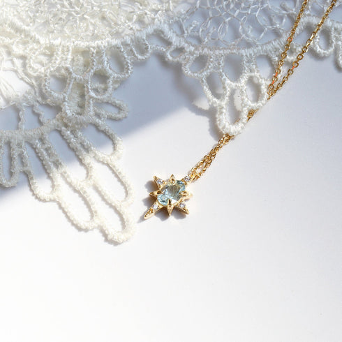 Nova Lumière Necklace – 18K Gold-Plated | Fine Jewelry