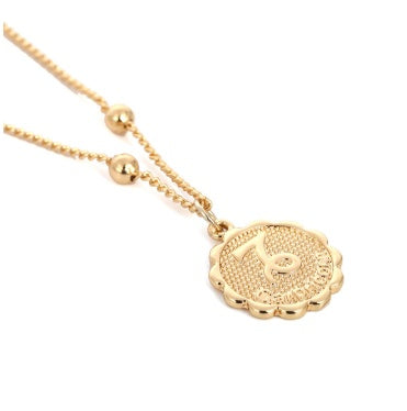 Celestial Zodiac Necklace — 18K Gold & Silver Plated Constellation Pendant