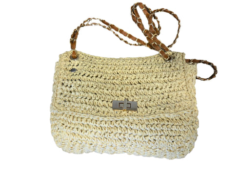 Jenna Flapbag Shoulder Creme