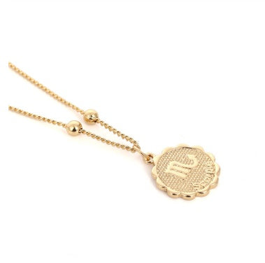 Celestial Zodiac Necklace — 18K Gold & Silver Plated Constellation Pendant