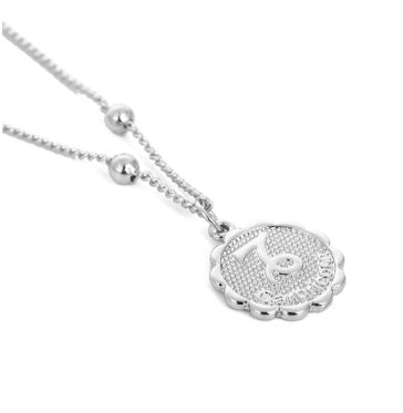Celestial Zodiac Necklace — 18K Gold & Silver Plated Constellation Pendant