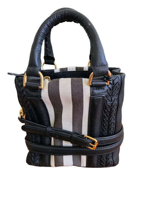 Oroton Black & White Mini Bag Reloved