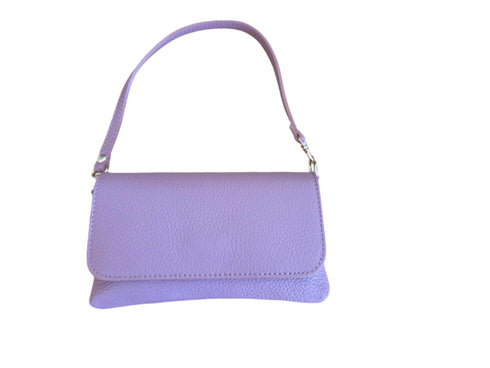 Lola Leather Purse Old Pink