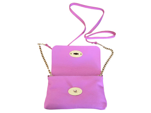 Lilly Leather Purse Purple