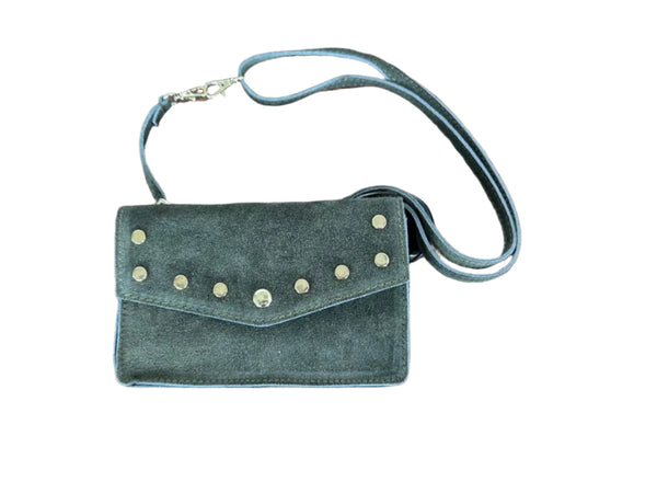 Barcelona Knooptas Suède Groen