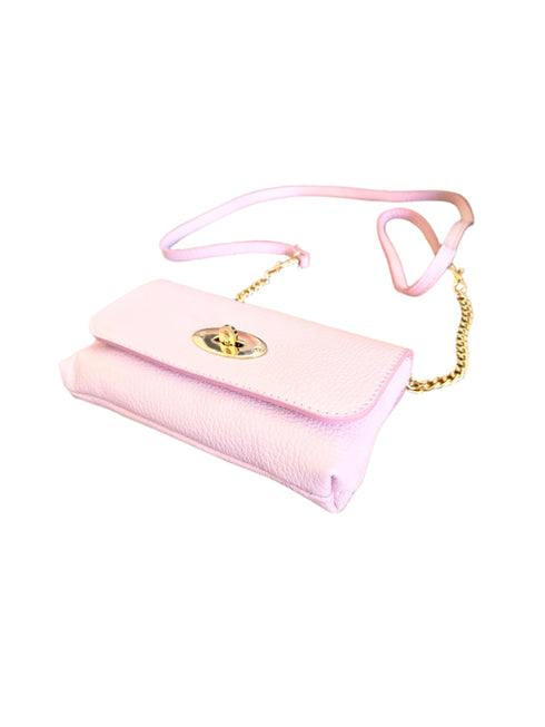 Leather Purse Pink