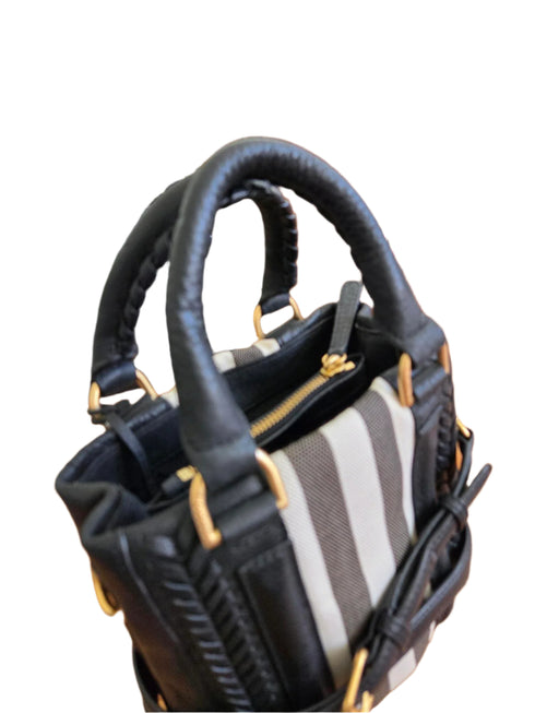 Oroton Black & White Mini Bag Reloved