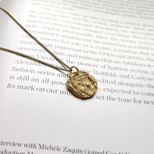 Nova Gold — 18K Gold-Plated Sterling Silver Sculptural Necklace