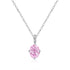 Mint Green Diamond Egg Necklace