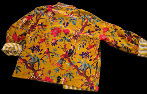 Frida Kalo Velvet Blazer