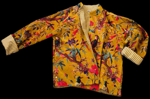 Frida Kalo Velvet Blazer