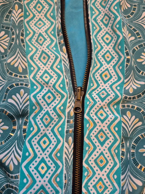 Silk Boho Bomber