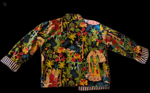 Frida Kalo Velvet Blazer