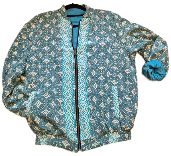 Silk Boho Bomber